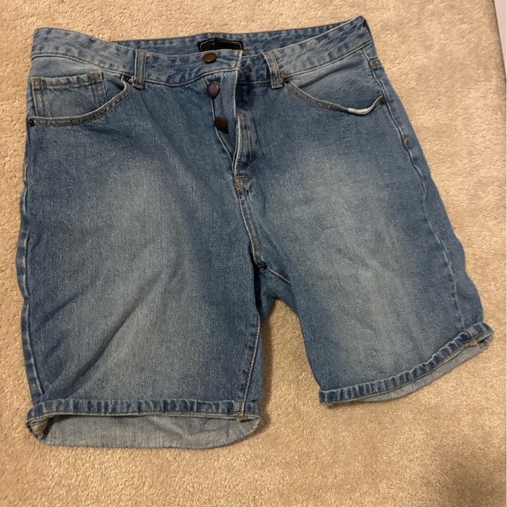 21men Blue Denim Shorts